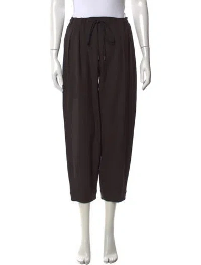 Pre-owned Maria Mcmanus Wide Leg Pants In Brown