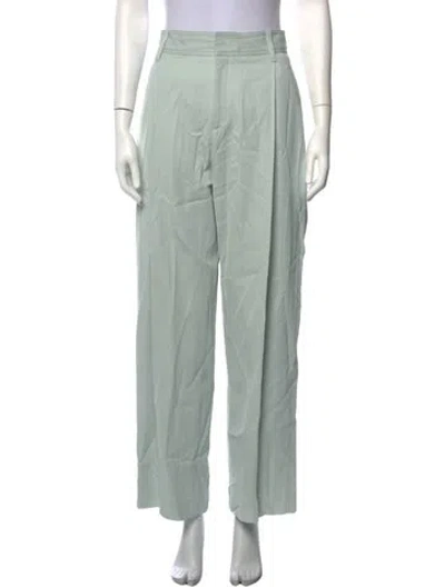 Pre-owned Maria Mcmanus Wide Leg Pants In Green