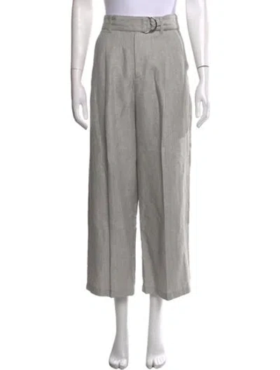 Pre-owned Maria Mcmanus Wide Leg Pants In Grey