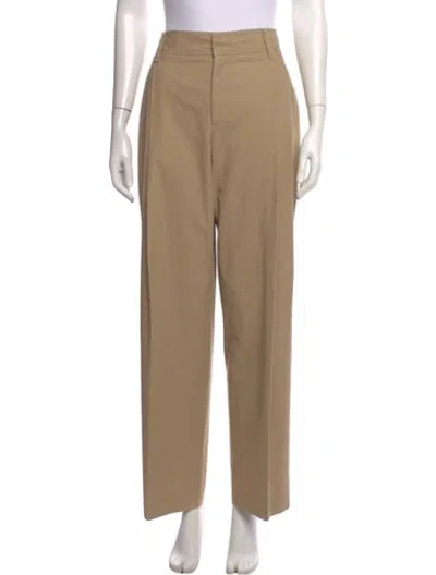 Pre-owned Maria Mcmanus Wide Leg Pants In Neutrals