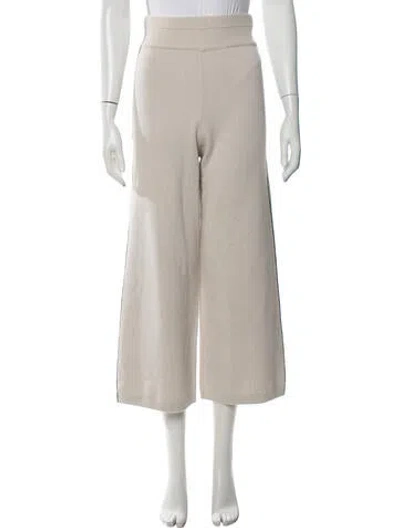 Pre-owned Maria Mcmanus Wide Leg Pants In Neutrals