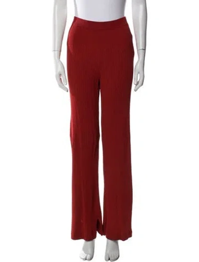 Pre-owned Maria Mcmanus Wide Leg Pants In Orange