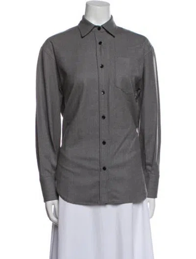 Pre-owned Maria Mcmanus Wool Jacket W/ Tags In Gray