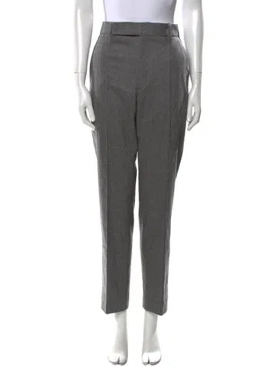 Pre-owned Maria Mcmanus Wool Straight Leg Pants W/ Tags In Black