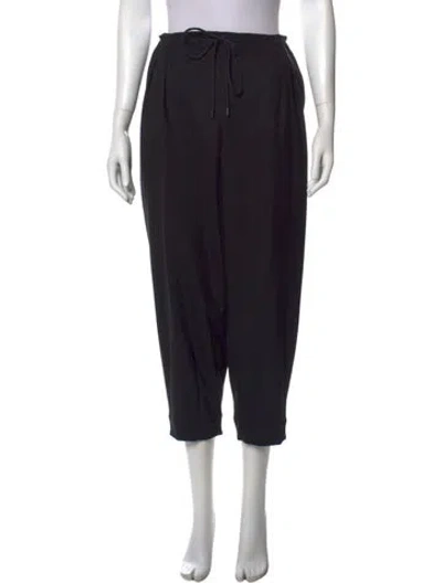 Pre-owned Maria Mcmanus Wool Straight Leg Pants W/ Tags In Black