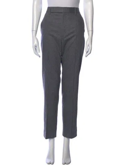 Pre-owned Maria Mcmanus Wool Straight Leg Pants W/ Tags In Gray