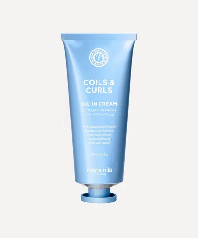 Maria Nila Coils And Curls Oil In Cream 100ml