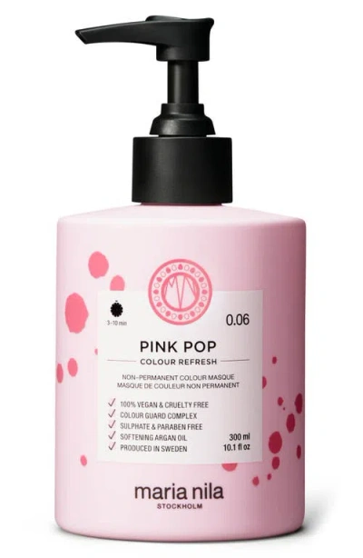 Maria Nila Colour Refresh Hair Mask In Pink Pop