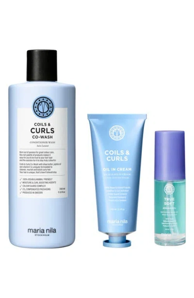 Maria Nila Curls N Coils Beauty Bag Set In No Color