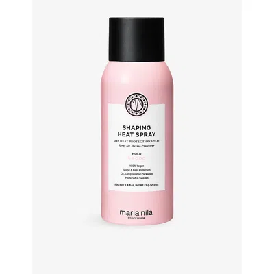 Maria Nila Shaping Heat Spray 100ml In Transparent
