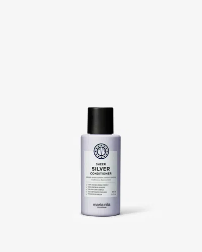 Maria Nila Sheer Silver Conditioner 100ml / 3.4oz