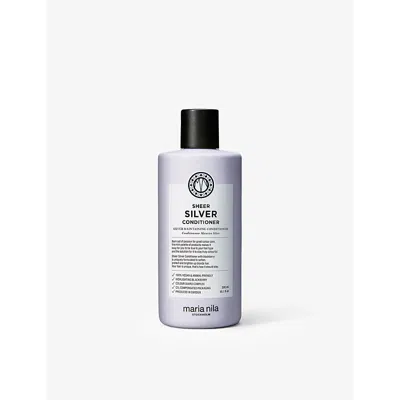 Maria Nila Sheer Silver Conditioner In White