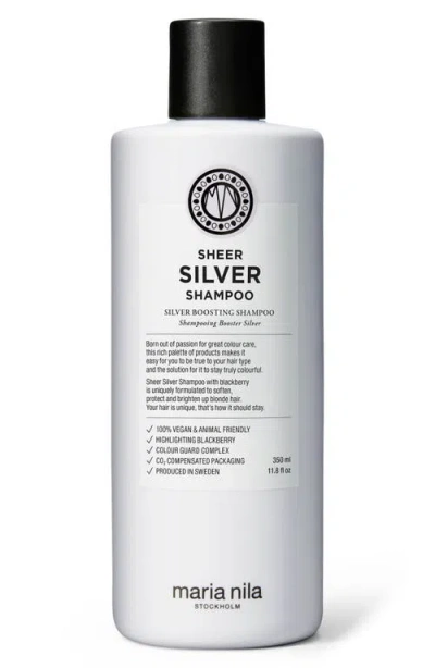 Maria Nila Sheer Silver Shampoo In No Color