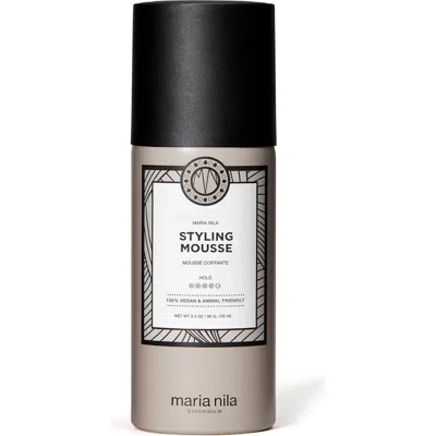 Maria Nila Styling Hair Mousse In No Color