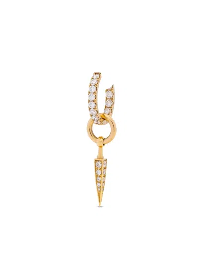 Maria Nilsdotter 18k Yellow Gold Poison Diamond Earring