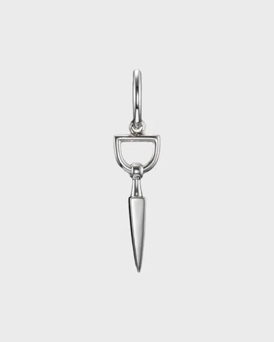 Maria Nilsdotter Earring Bitten In Silver