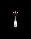 Maria Nilsdotter Earring Claw Drop In Metallic