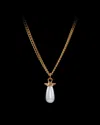Maria Nilsdotter Necklace Pearl Tear In Gold