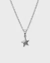 Maria Nilsdotter Necklace Tiny Tuvstarrs Star In Metallic