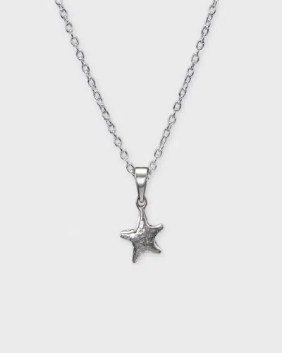 Maria Nilsdotter Necklace Tiny Tuvstarrs Star In Metallic