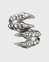 Maria Nilsdotter Ring Claw Doube Heavy In Metallic