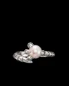 Maria Nilsdotter Ring Claw Pearl In Metallic