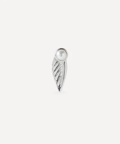 Maria Nilsdotter Sterling Silver Wing Stud Earring