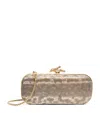 Maria Oliver Lizard Skin Emilia Clutch Bag