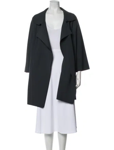 Pre-owned Maria Pinto Cape In Gray