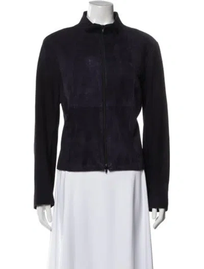Pre-owned Maria Pinto Jacket In Blue