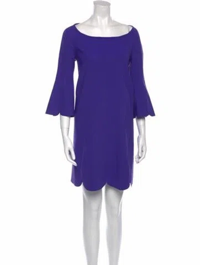 Pre-owned Maria Pinto Nylon Mini Dress In Purple