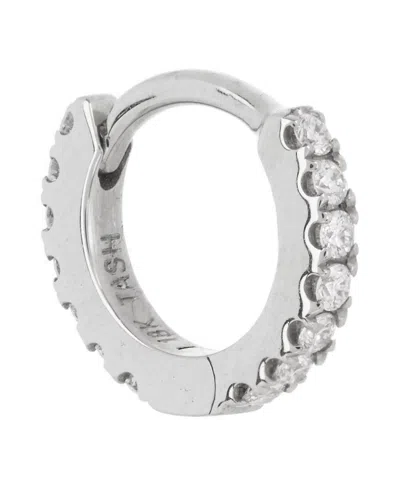 Maria Tash 1/4' Diamond Eternity Hoop Earring