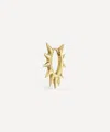 Maria Tash 14ct Gold Metal Mohawk 9.5mm Hoop Earring In Gold