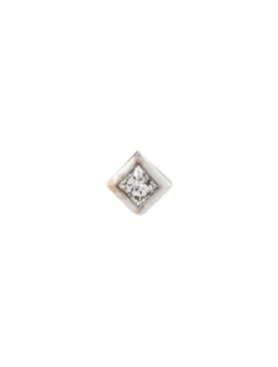 Pre-owned Maria Tash 14k Diamond Single Stud Earring In Multicolor