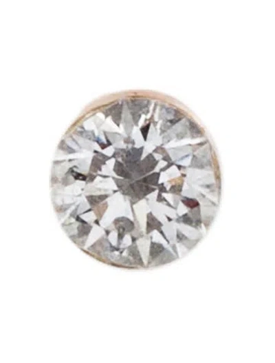 Pre-owned Maria Tash 14k Diamond Single Stud In Multi