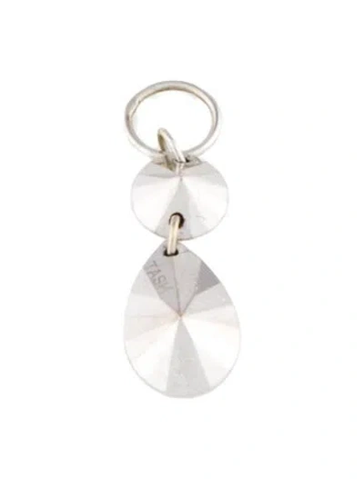 Pre-owned Maria Tash 14k Double Faceted Charm In Multicolor