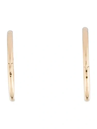 Pre-owned Maria Tash 14k Huggie Hoop Earrings In Multi