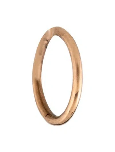 Pre-owned Maria Tash 14k Plain Gold Single Earring In Multicolor