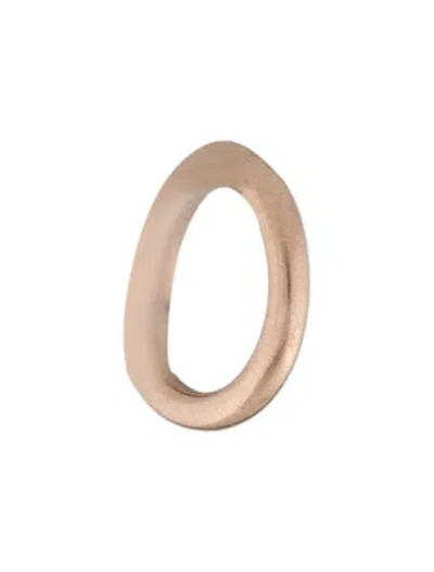 Pre-owned Maria Tash 14k Plain Single Hoop Earring In Multicolor