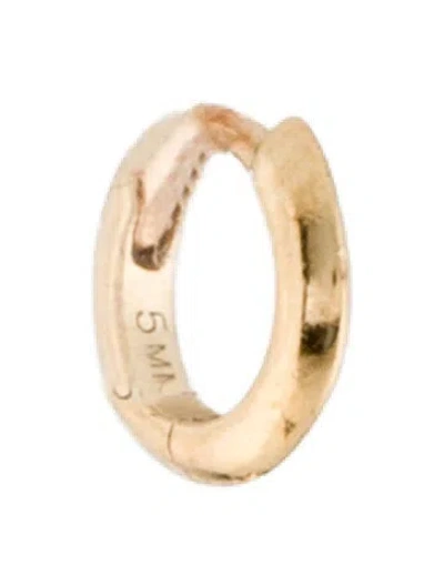 Pre-owned Maria Tash 14k Vertex Single Hoop Earring In Multi