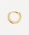 Maria Tash 18ct 5mm Diamond Eternity Single Hoop Earring In Gold