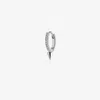 Maria Tash Single Short Spike Diamond Eternity Clicker In Gold