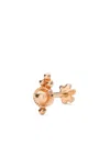Maria Tash 18kt Rose Gold Ball Trinity Single Earring In Gold