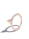 Maria Tash 18kt Rose Gold Short Spike Single Earring In Gold