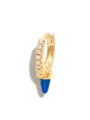 Maria Tash 18kt Yellow Gold Spike Lapis Lazuli Earring In Gold