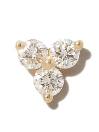 Maria Tash 18k Yellow Gold Trinity Diamond Earring