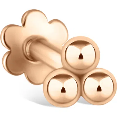 Maria Tash Ball Trinity Single Threader Stud Earring