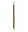 MARIA TASH DIAMOND AND SAPPHIRE ETERNITY BAR EARRING CHARM