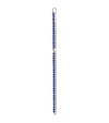 Maria Tash Diamond And Sapphire Eternity Bar Earring Charm In White