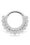 Maria Tash Diamond Aspara Single Clicker Hoop Earring